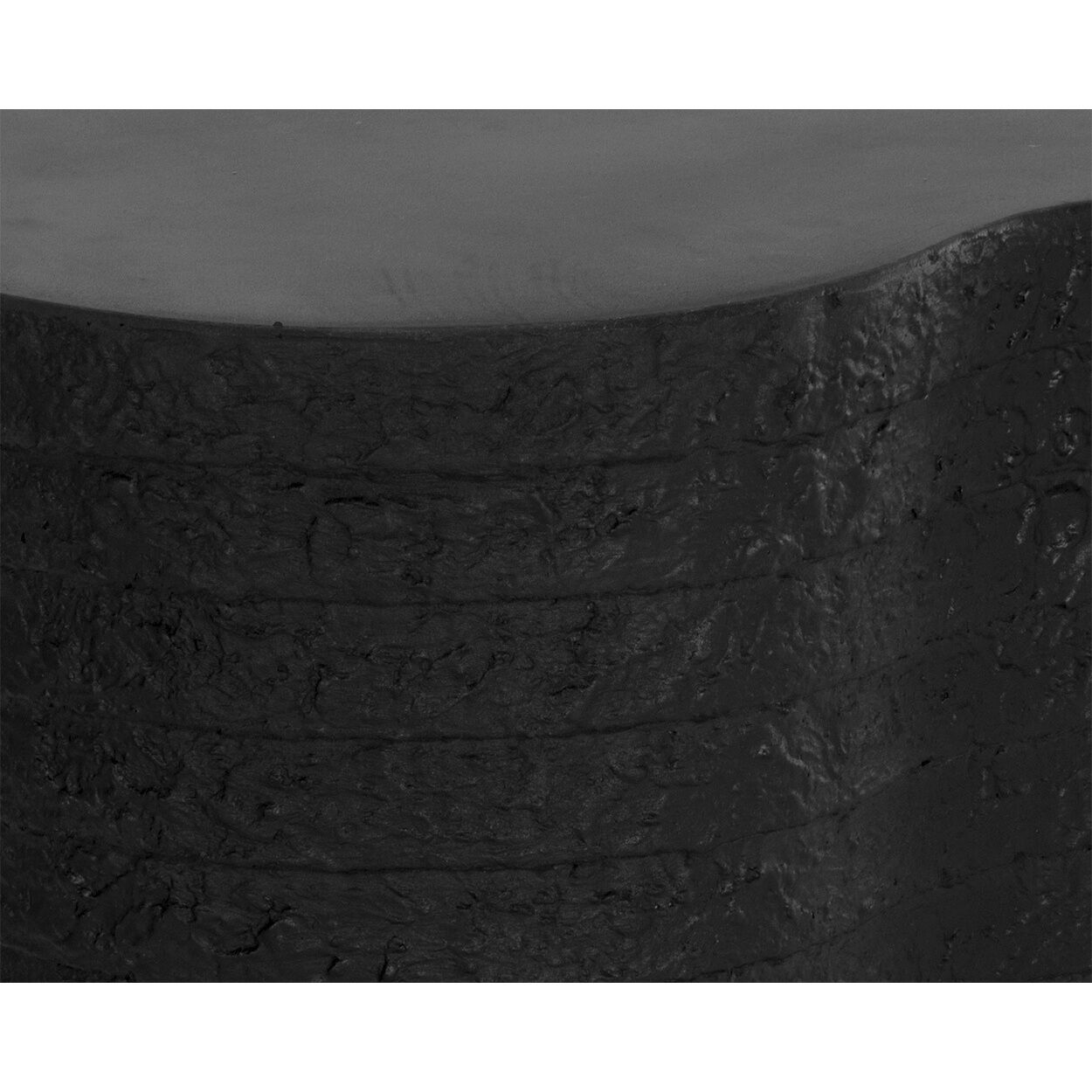 Mojave 22 X 20 inch Black Outdoor End Table